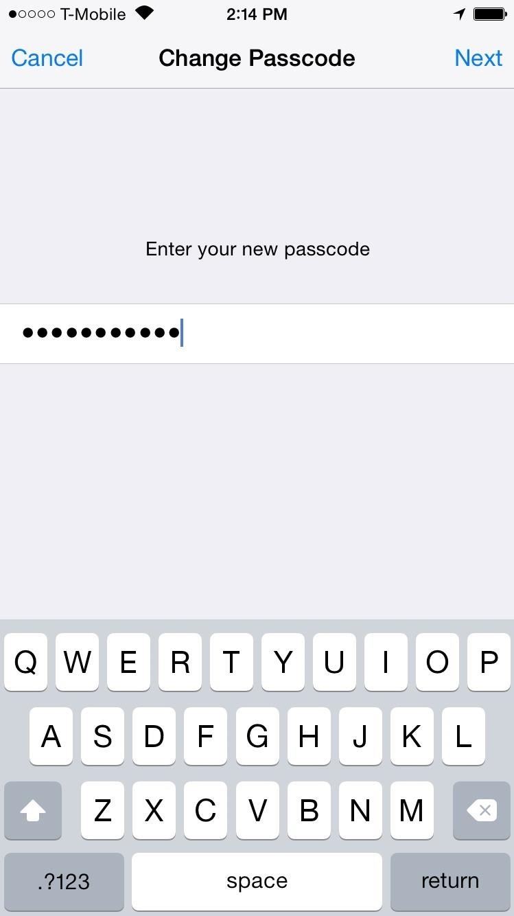 Set an Alphanumeric Lock Screen Passcode for Stronger Security on Your iPhone