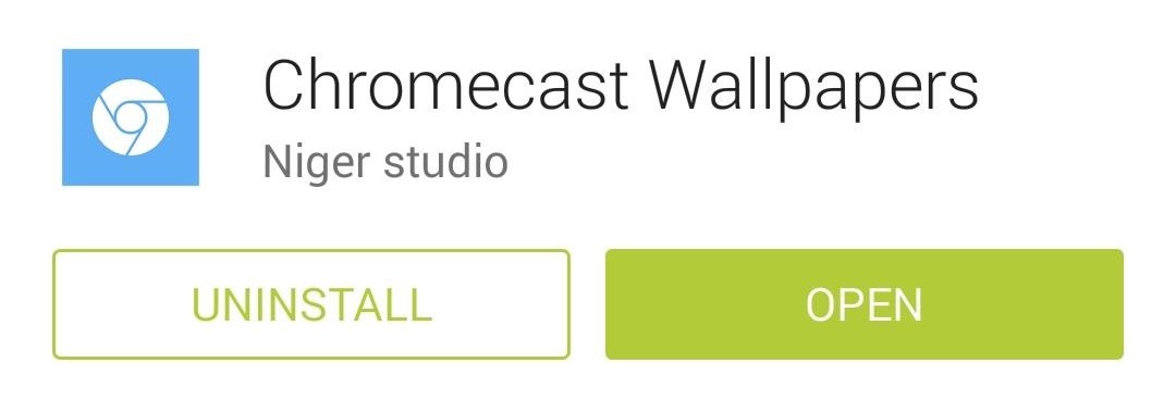 Set Chromecast Background Images as Your Android's Wallpaper