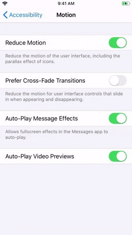 How to Set Cross-Fade Animations in iOS 13 for Smoother Lateral Transitions in Menus & Apps