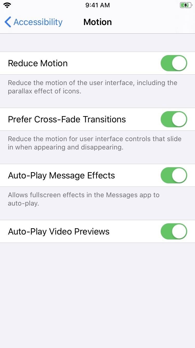 How to Set Cross-Fade Animations in iOS 13 for Smoother Lateral Transitions in Menus & Apps