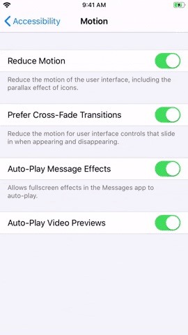 How to Set Cross-Fade Animations in iOS 13 for Smoother Lateral Transitions in Menus & Apps