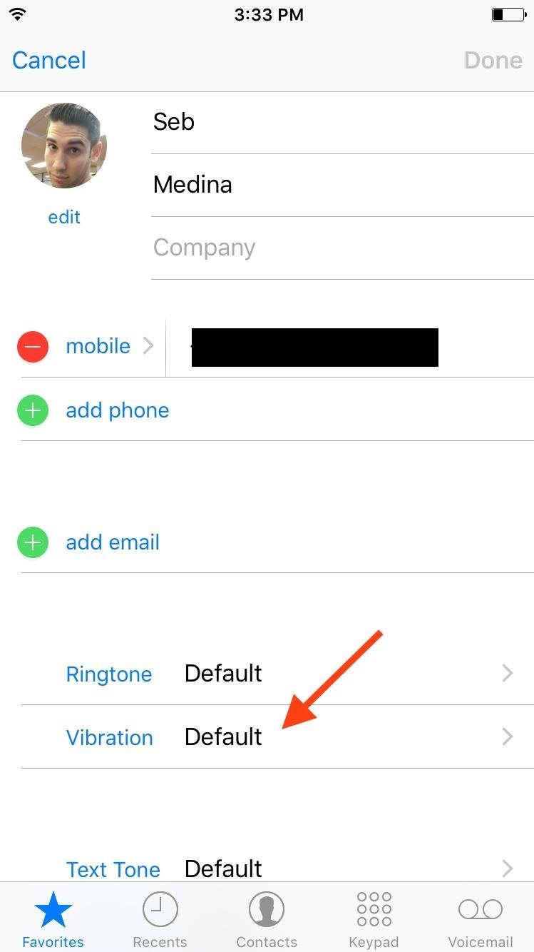 How to Set Custom Vibration Alerts for Individual iPhone Contacts