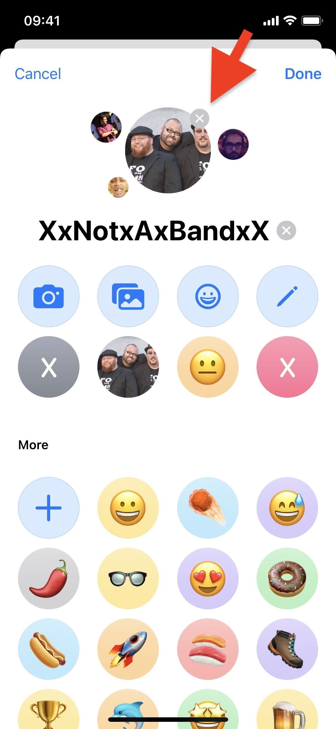 How to Set a Group Photo for Multi-Person Chats in iOS 14's Messages App