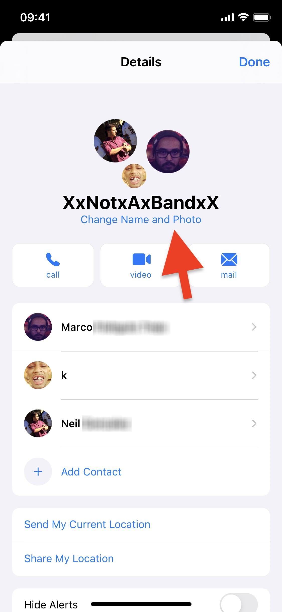 How to Set a Group Photo for Multi-Person Chats in iOS 14's Messages App