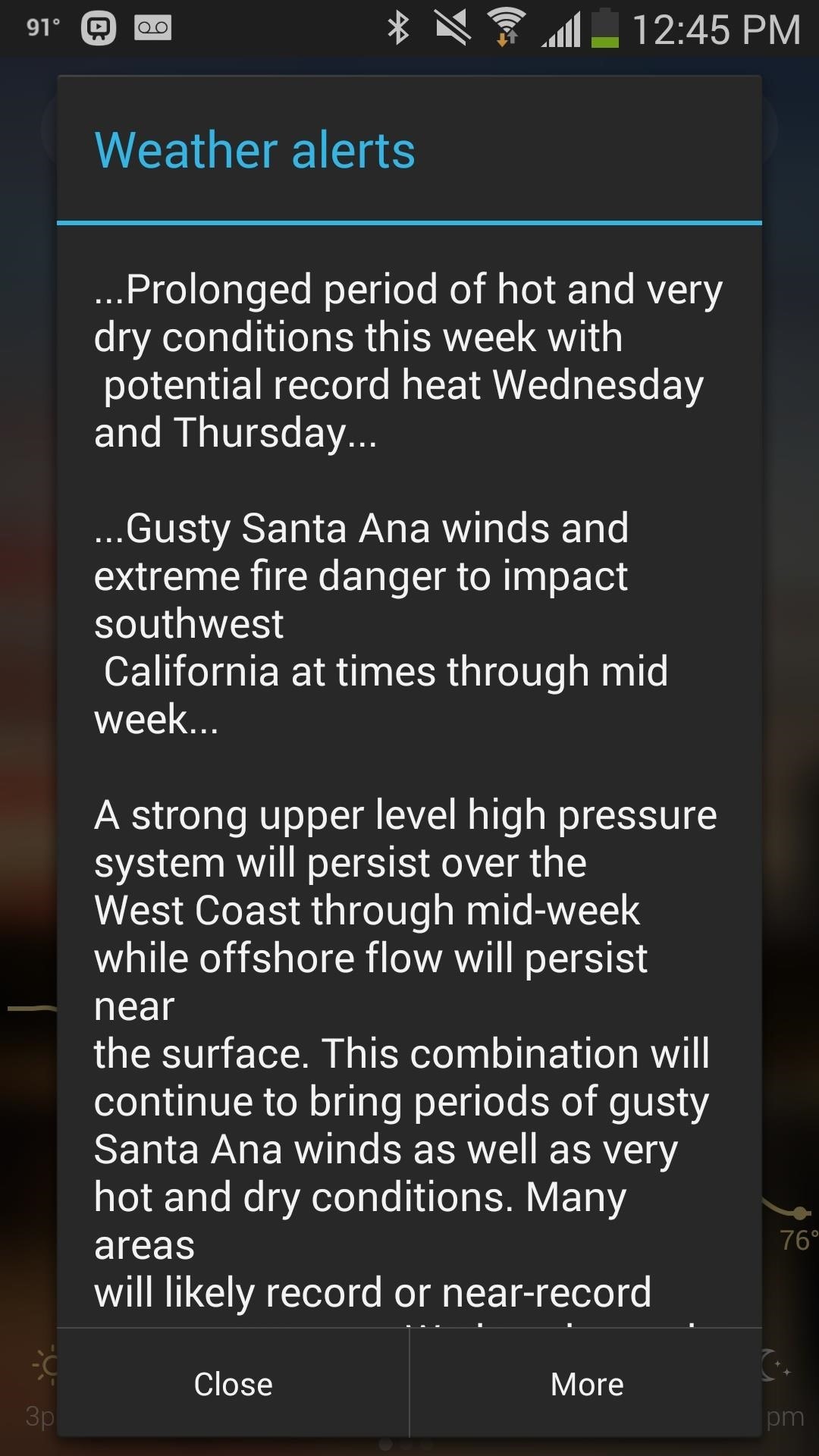 How to Set Up Weather Alerts for Perfect Beach Temperatures on Your Galaxy Note 3