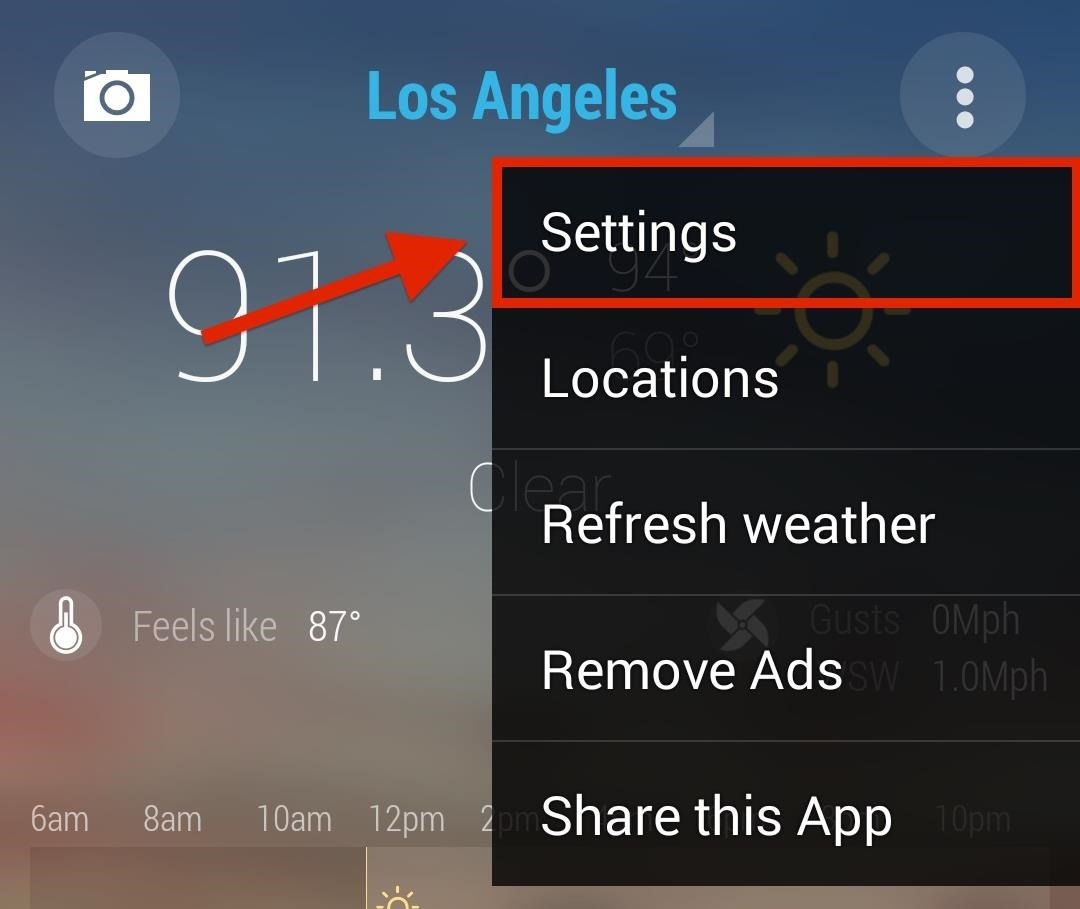 How to Set Up Weather Alerts for Perfect Beach Temperatures on Your Galaxy Note 3