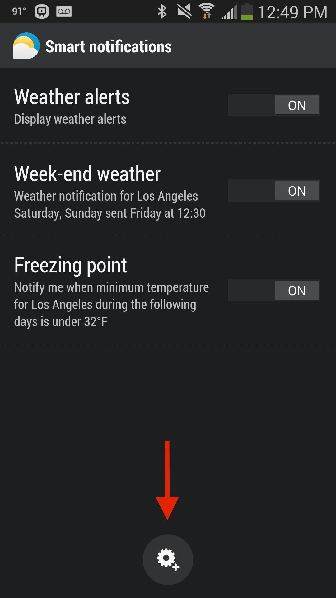 How to Set Up Weather Alerts for Perfect Beach Temperatures on Your Galaxy Note 3