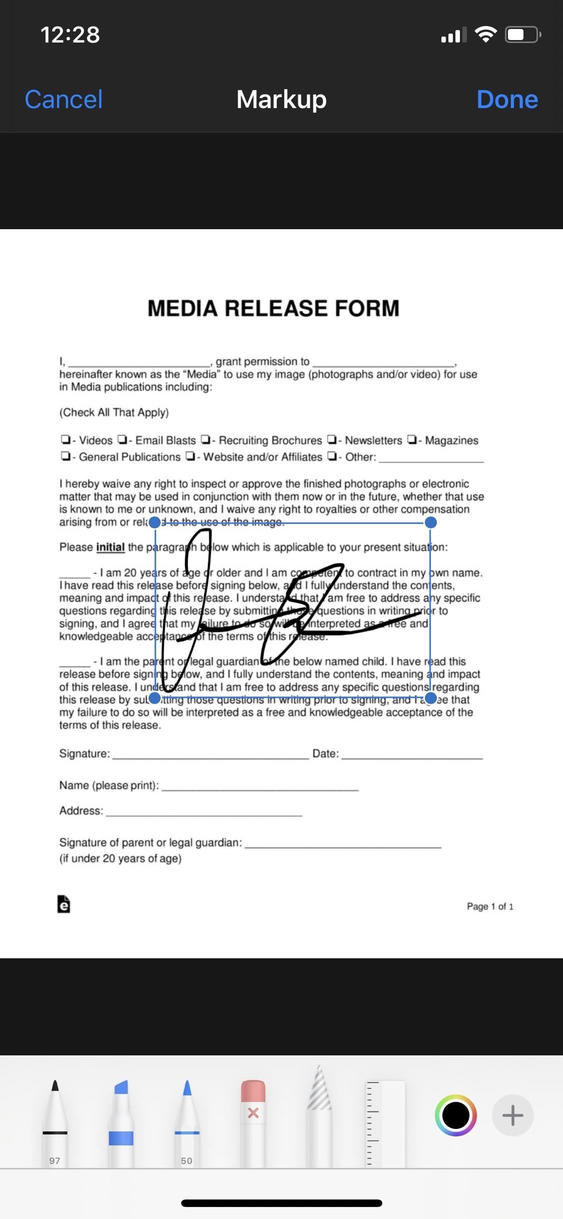 How to Set Up Your Signature in Apple's Markup & Make It Easy to Sign Forms on Your iPhone