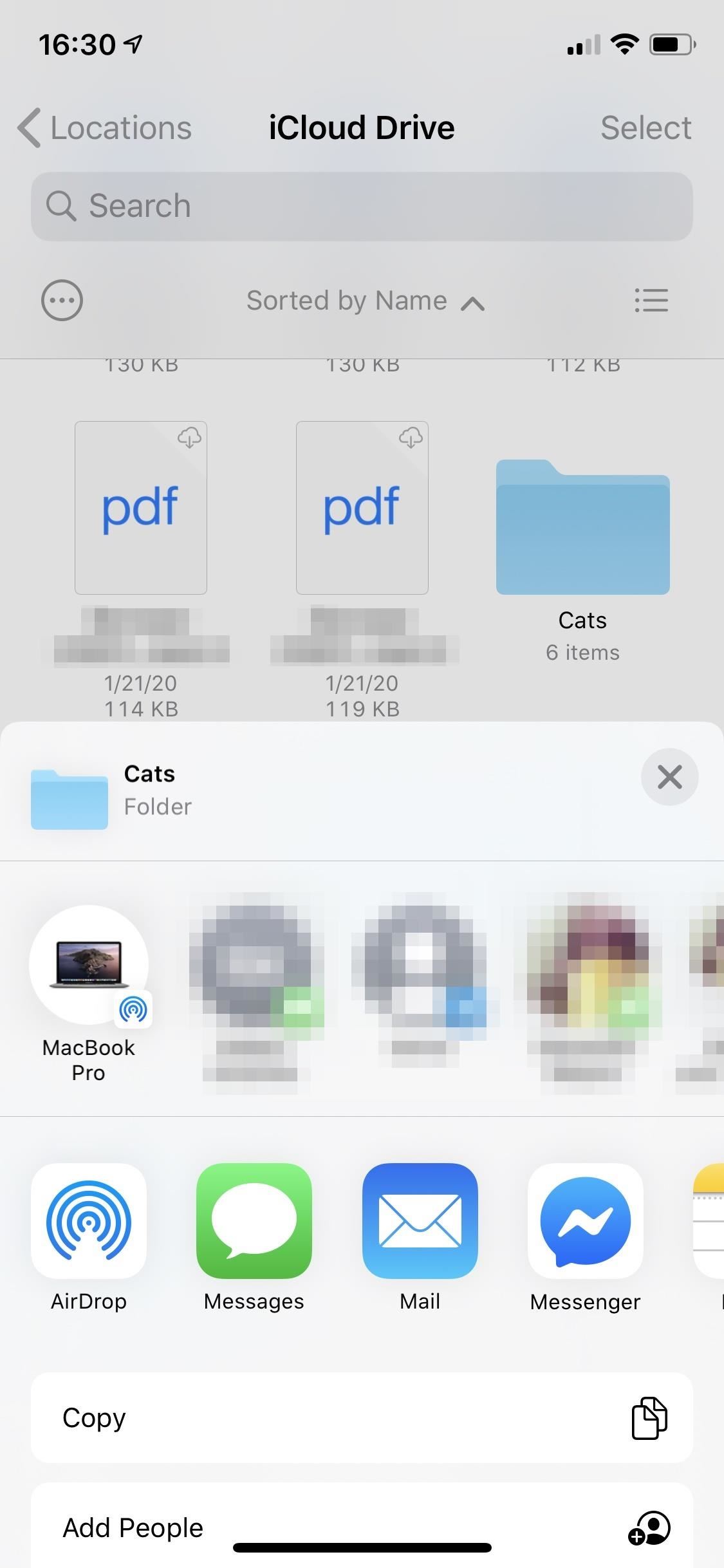 How to Share iCloud Drive Folders to Collaborators or as ZIP Files to Anyone from Your iPhone