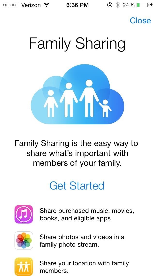 How to Share iPhone Apps, Music, & Movies for Free with iOS 8's Family Sharing