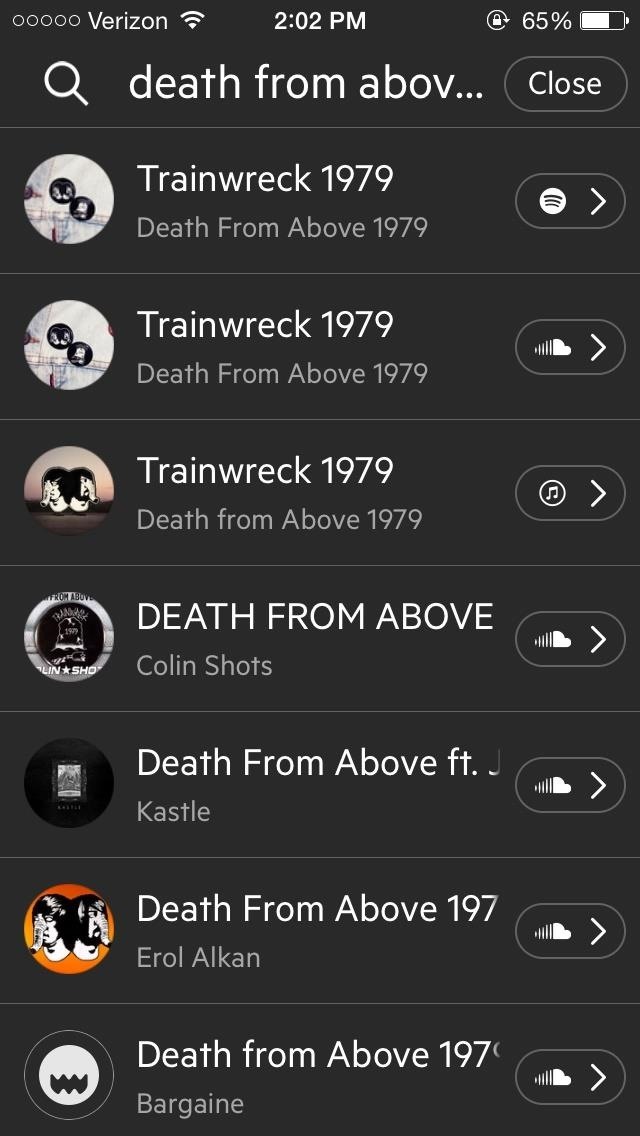 Share Songs from Any Music Service on Your iPhone to Anyone Using Craaave for iOS