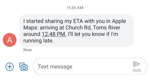 How to Share Your ETA to Contacts from Apple Maps Manually or Automatically