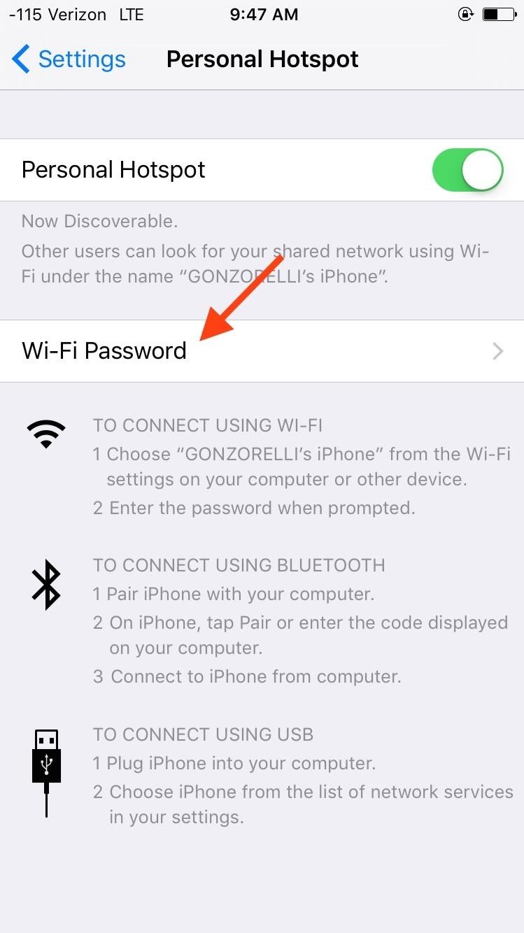 How to Share Your iPhone's Internet Connection with Other Devices