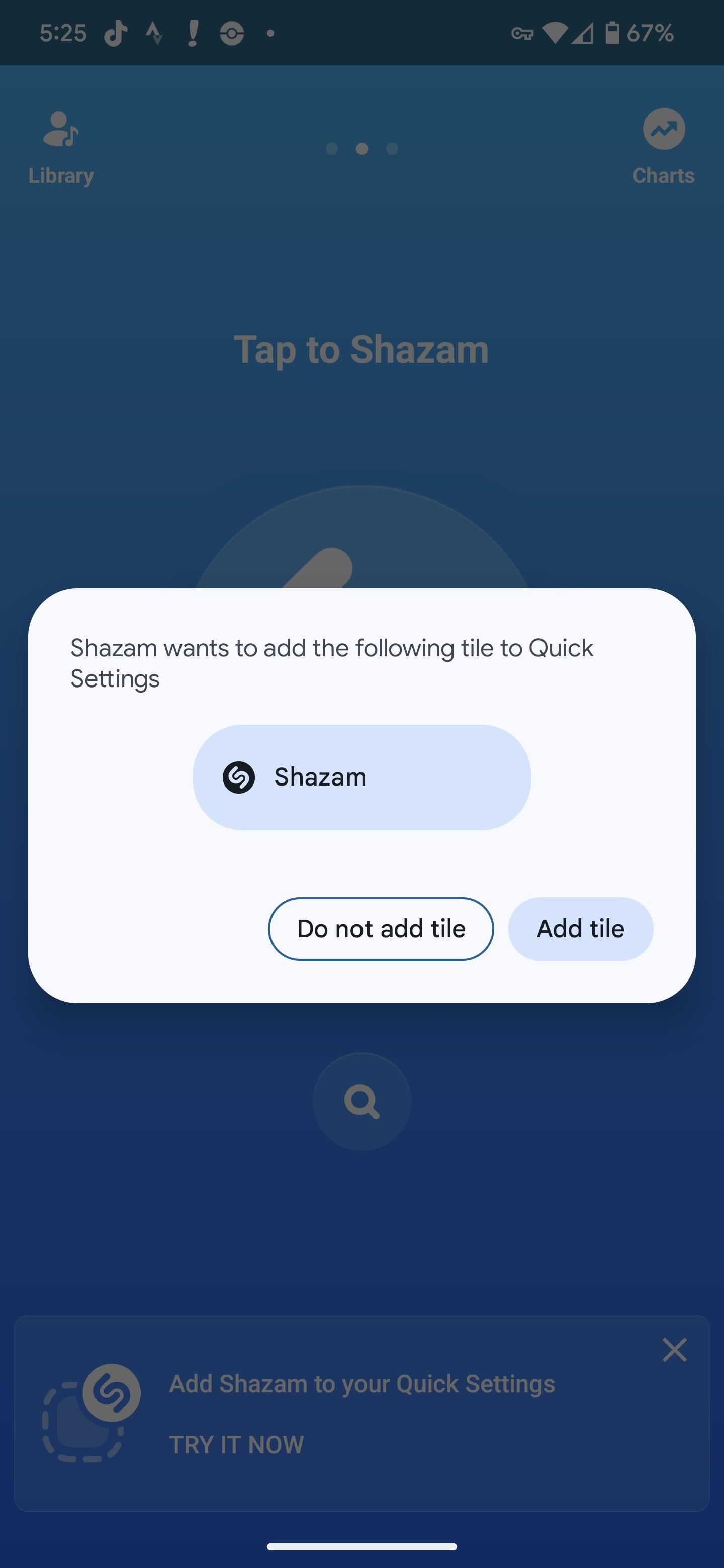 How to Shazam Songs with Blazing Fast Speed Straight from Android's Quick Settings Panel