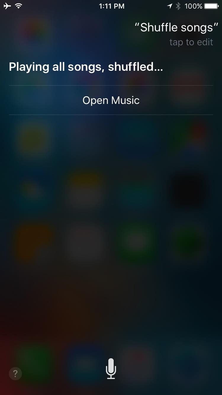 How to Shuffle All Songs in Apple's Music App in iOS 10