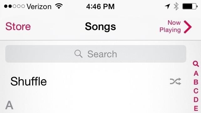 How to Shuffle All Songs in Apple's New Music App in iOS 8.4