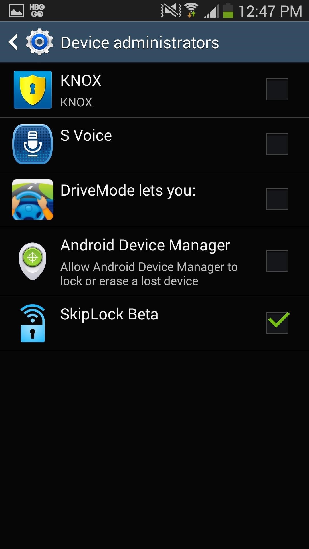 How to Skip Lock Screen Security on Your Samsung Galaxy Note 3 When Using Trusted Networks