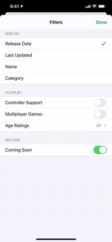 How to Sort & Filter Apple Arcade Titles on Your iPhone to Find the Perfect Game to Play