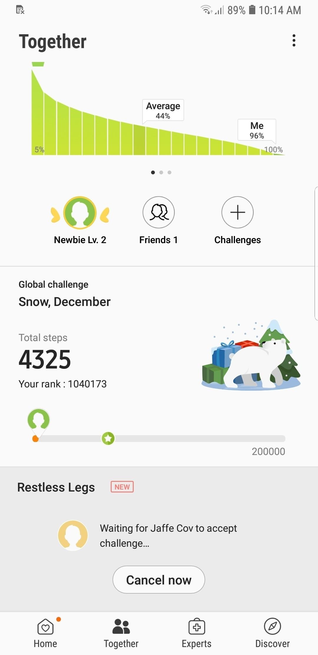 Start a Fitness Competition Among Friends with Samsung Health