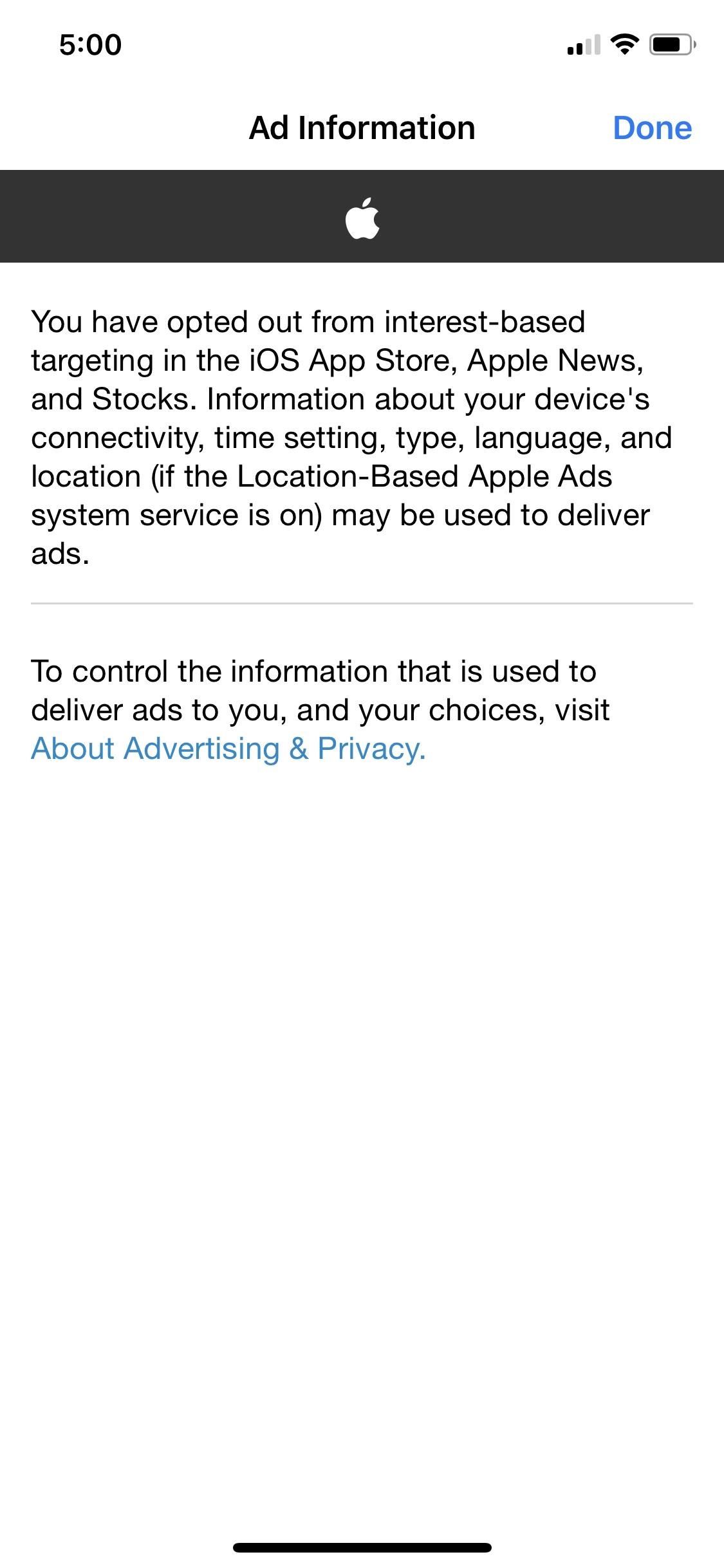 Stop Ads from Spying on Your iPhone Activity