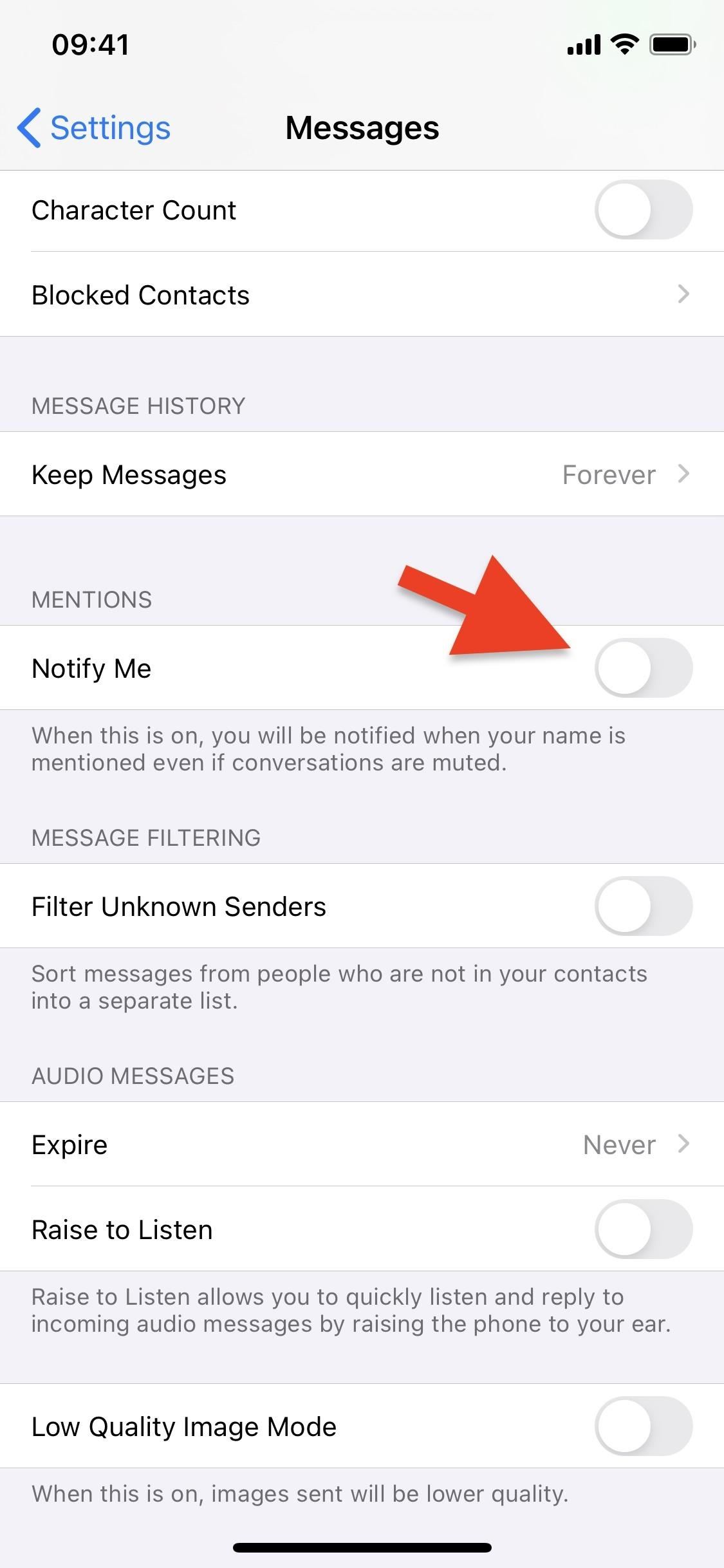 How to Stop Getting Notifications When Tagged in iMessage Threads in iOS 14