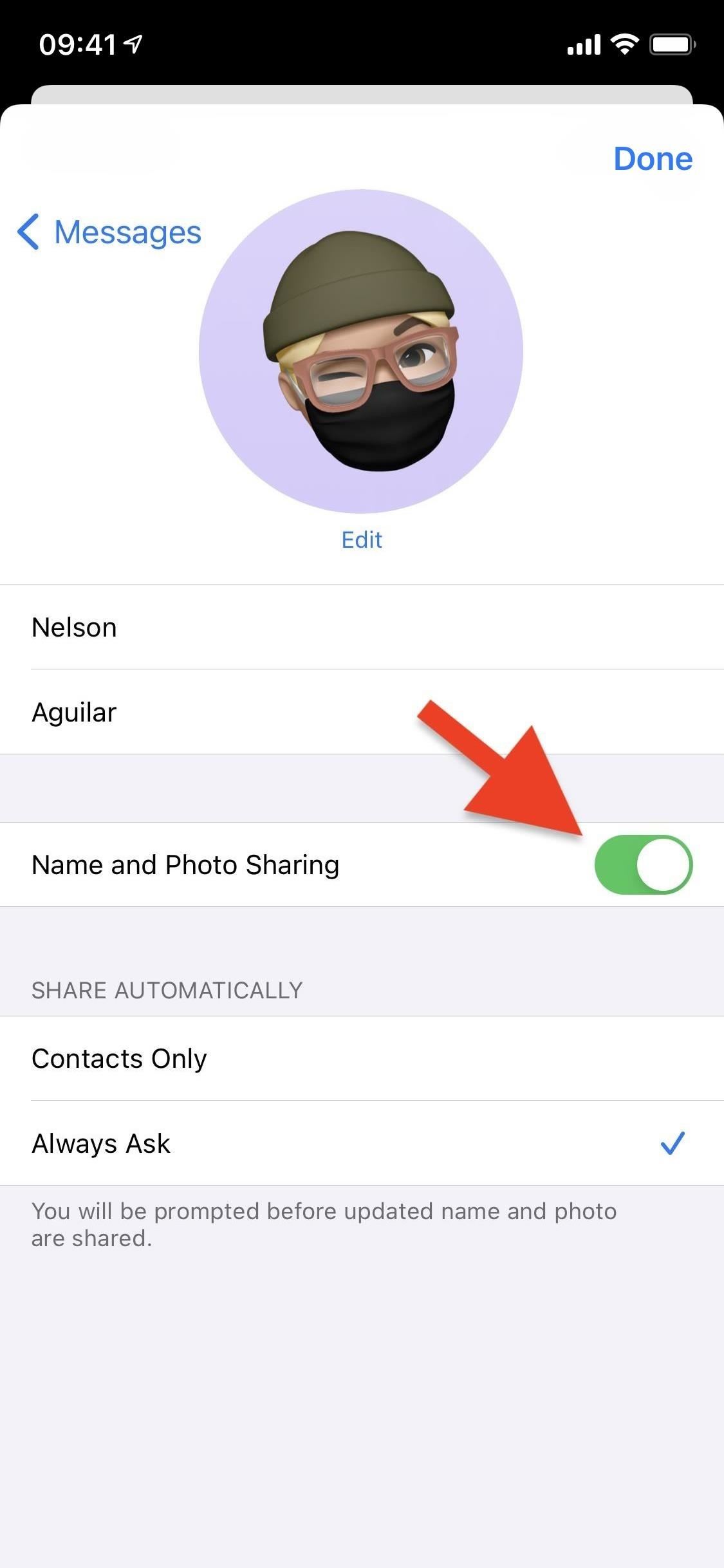 How to Stop Getting Those Annoying 'Share Your Name & Photo' Alerts in iMessage Threads on Your iPhone