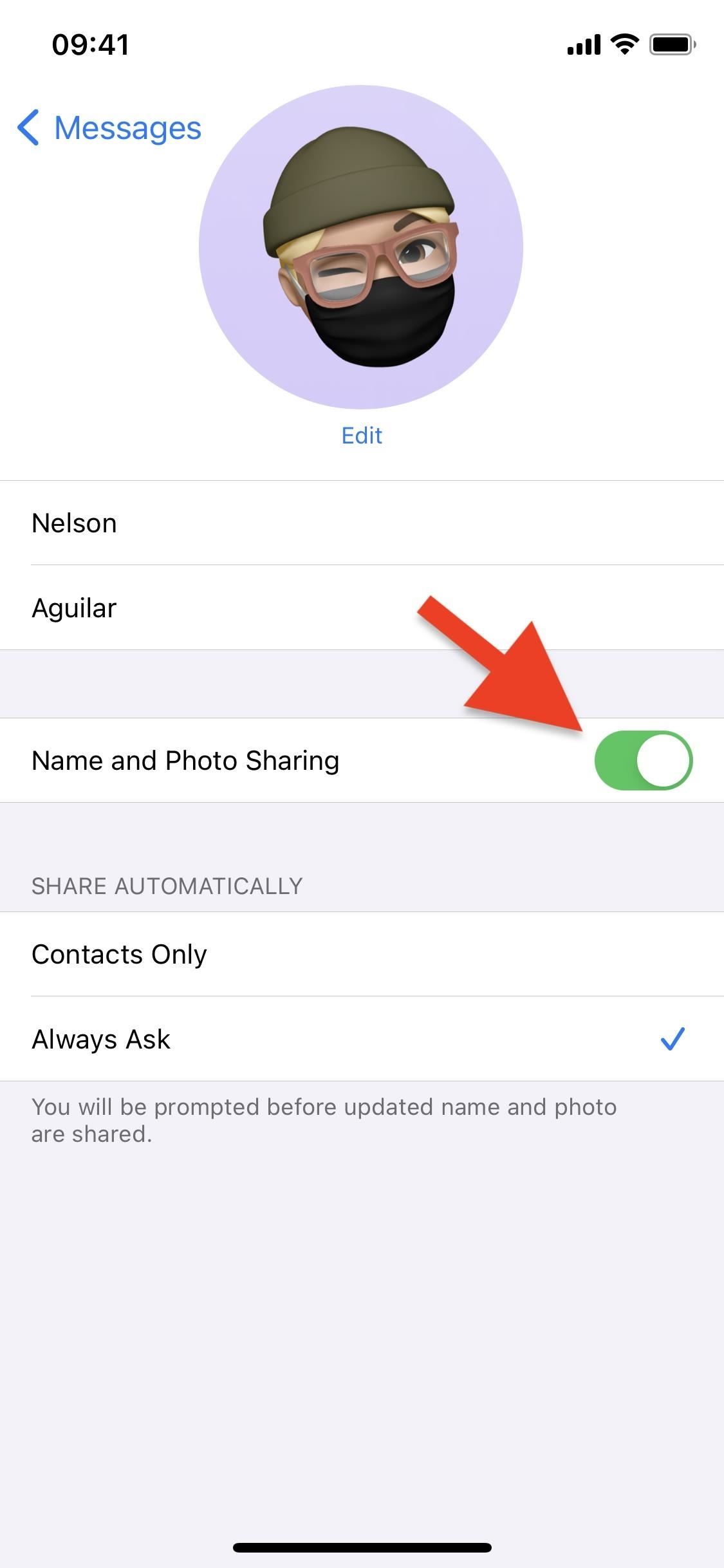 How to Stop Getting Those Annoying 'Share Your Name & Photo' Alerts in iMessage Threads on Your iPhone