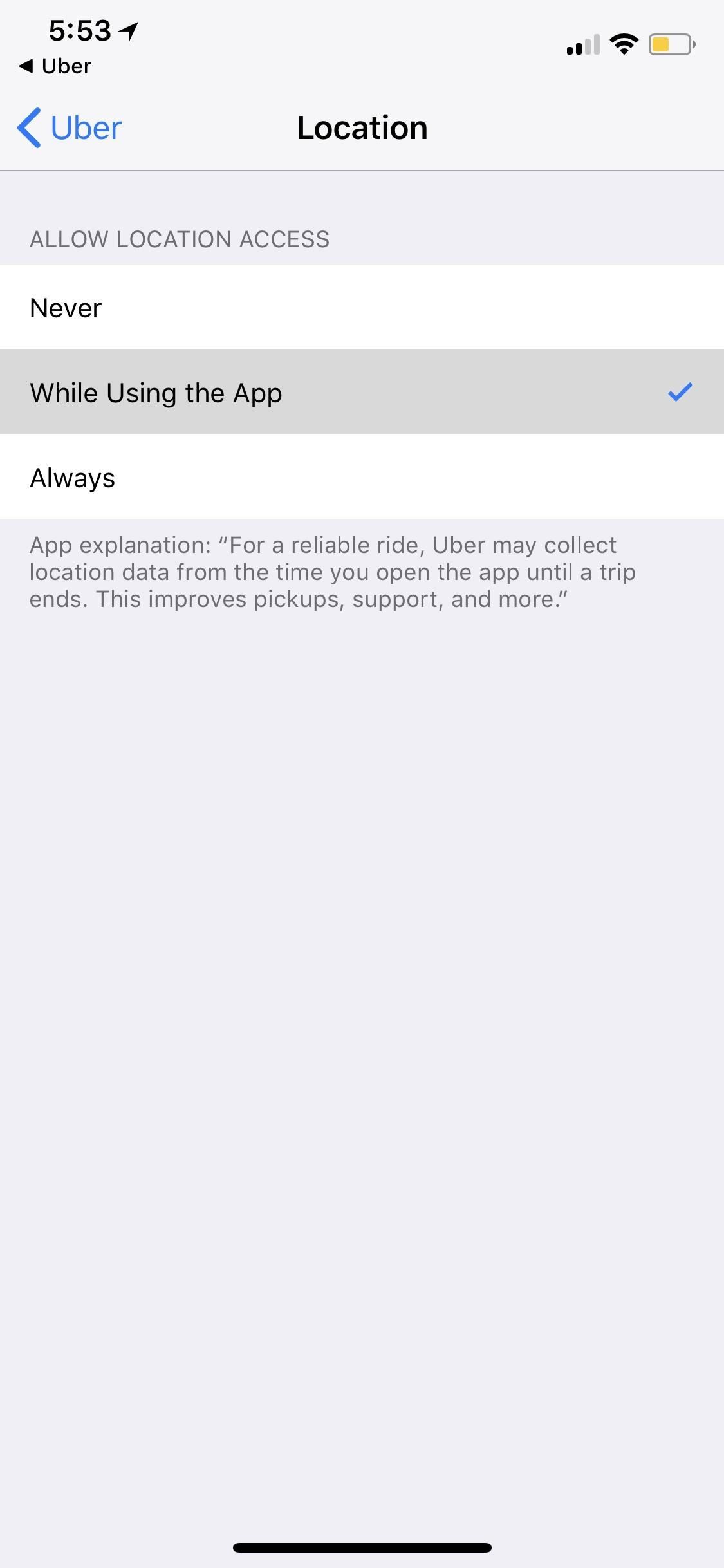 How to Stop Uber from Tracking Your Location in the Background on Your iPhone