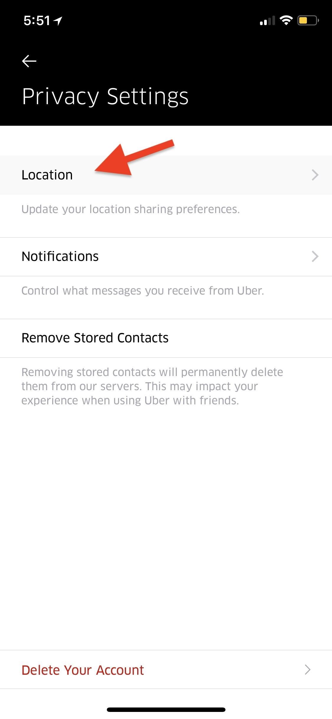 How to Stop Uber from Tracking Your Location in the Background on Your iPhone