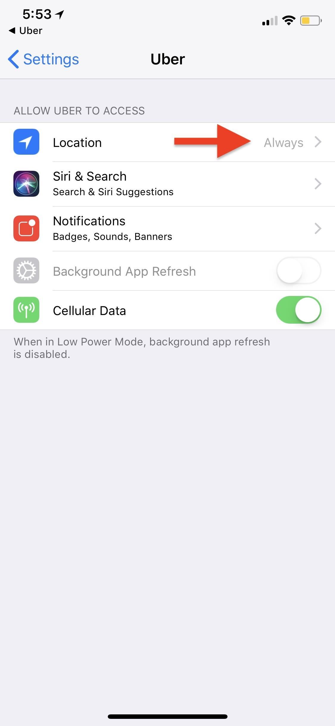 How to Stop Uber from Tracking Your Location in the Background on Your iPhone
