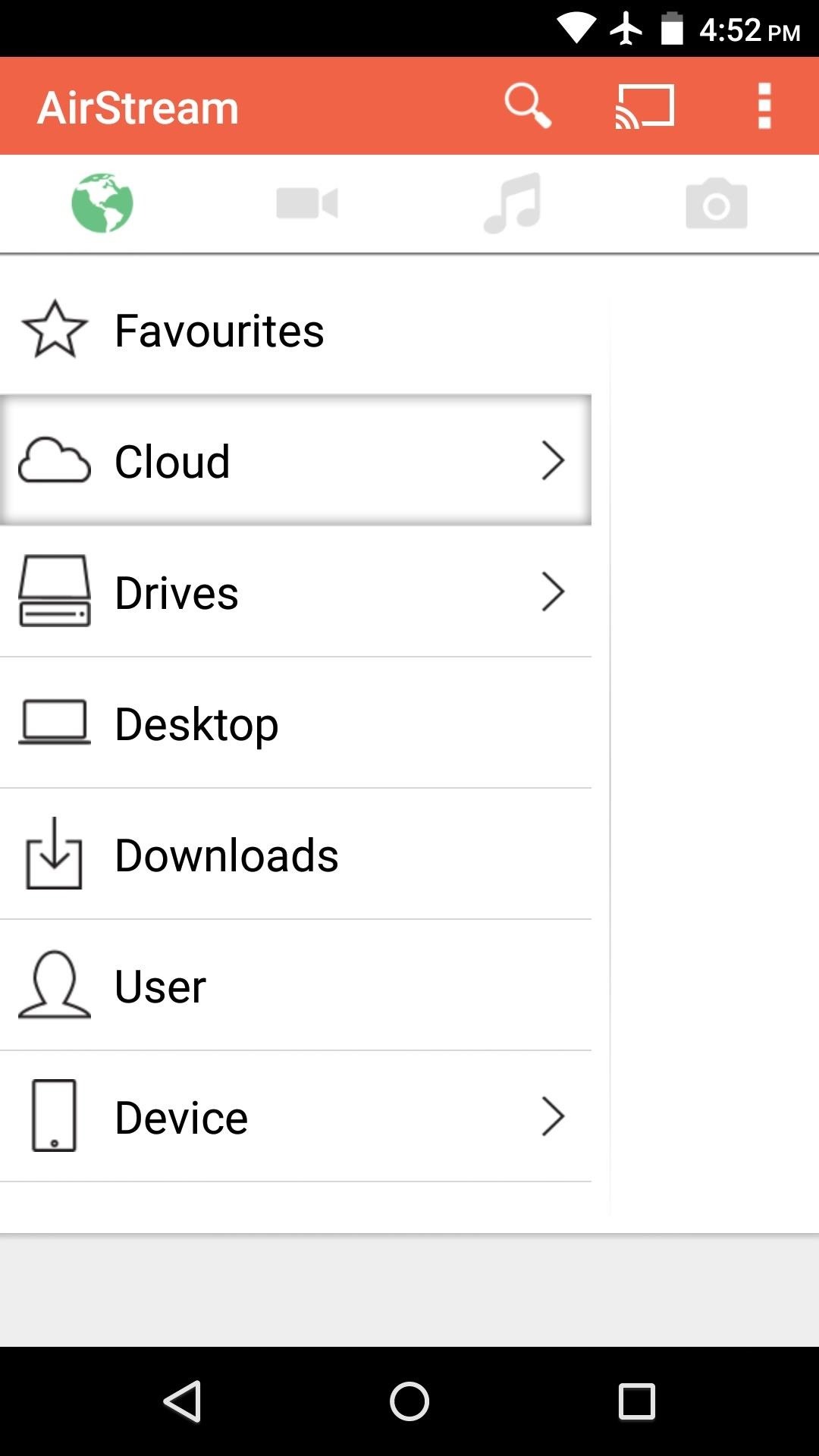 How to Stream Music & Videos from Cloud Services on Android