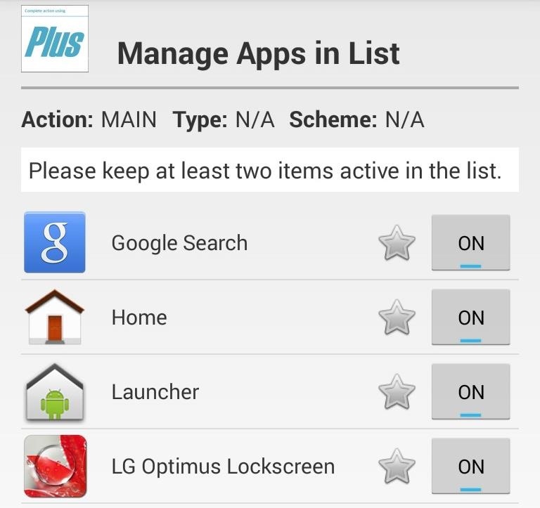 How to Streamline the "Complete Action Using" Dialog Box on Your Nexus 4 or 5