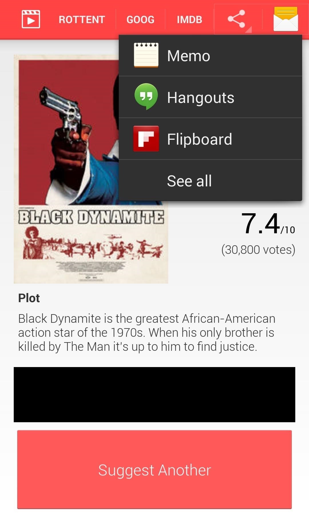 Suggest Movie for Android: A Simple Way to Search for Good Flicks