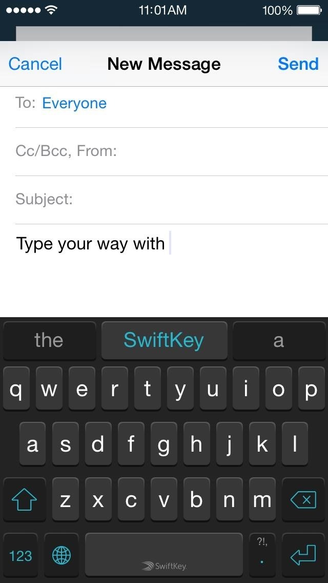 SwiftKey, the Mind-Reading Keyboard, Is Here for iOS 8