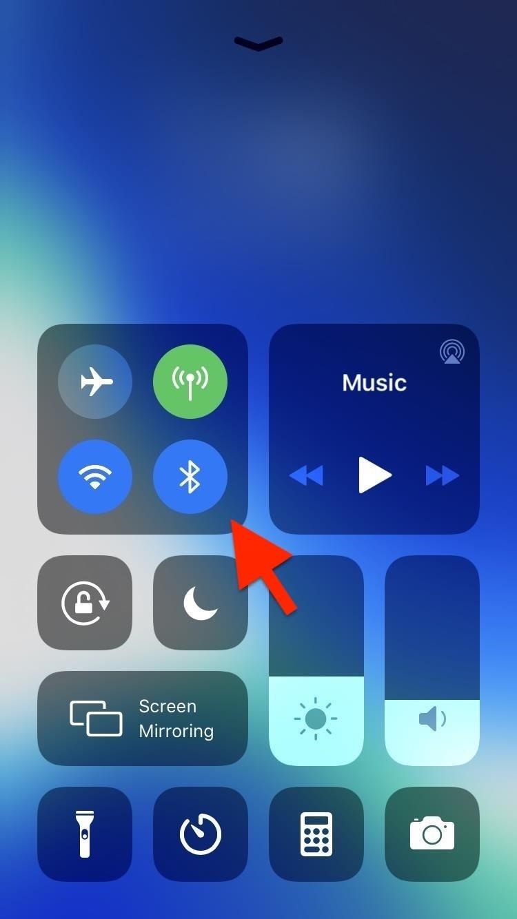 How to Switch or Connect to Wi-Fi Networks & Bluetooth Devices Right from the Control Center in iOS 13