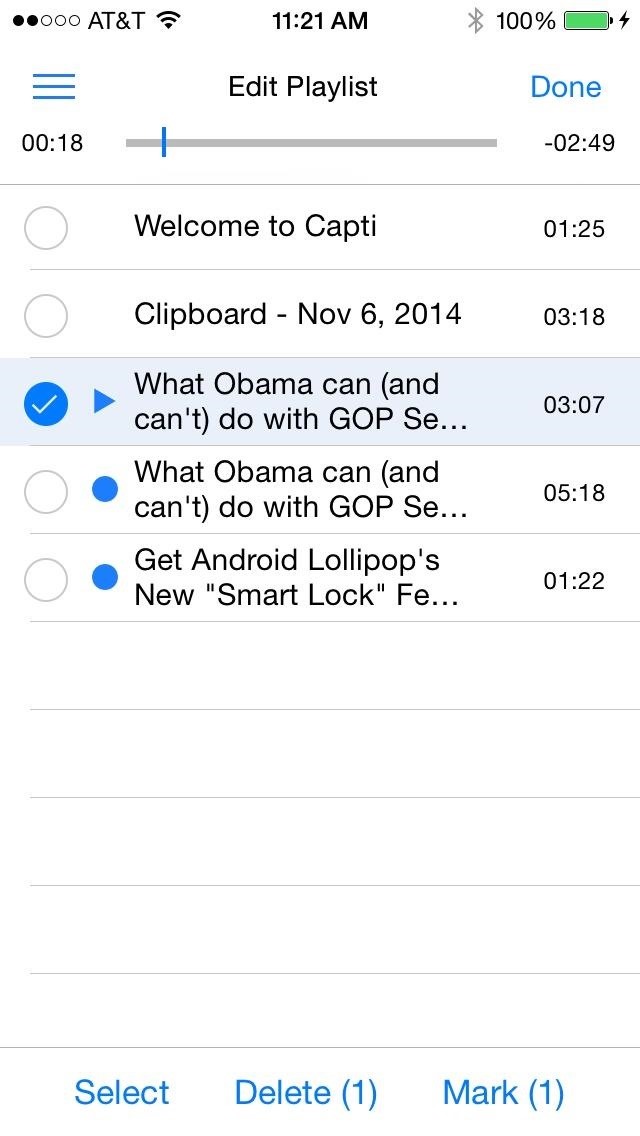 Sync Reading Lists & Cloud Docs on Your iPhone into a Single Audible Playlist