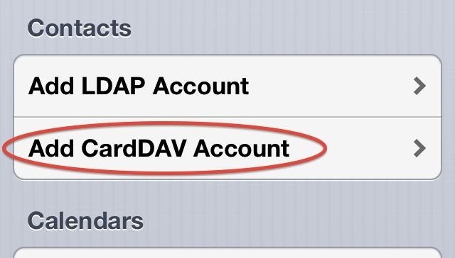 How to Sync Your Google Contacts with Your iOS Device Using CardDAV