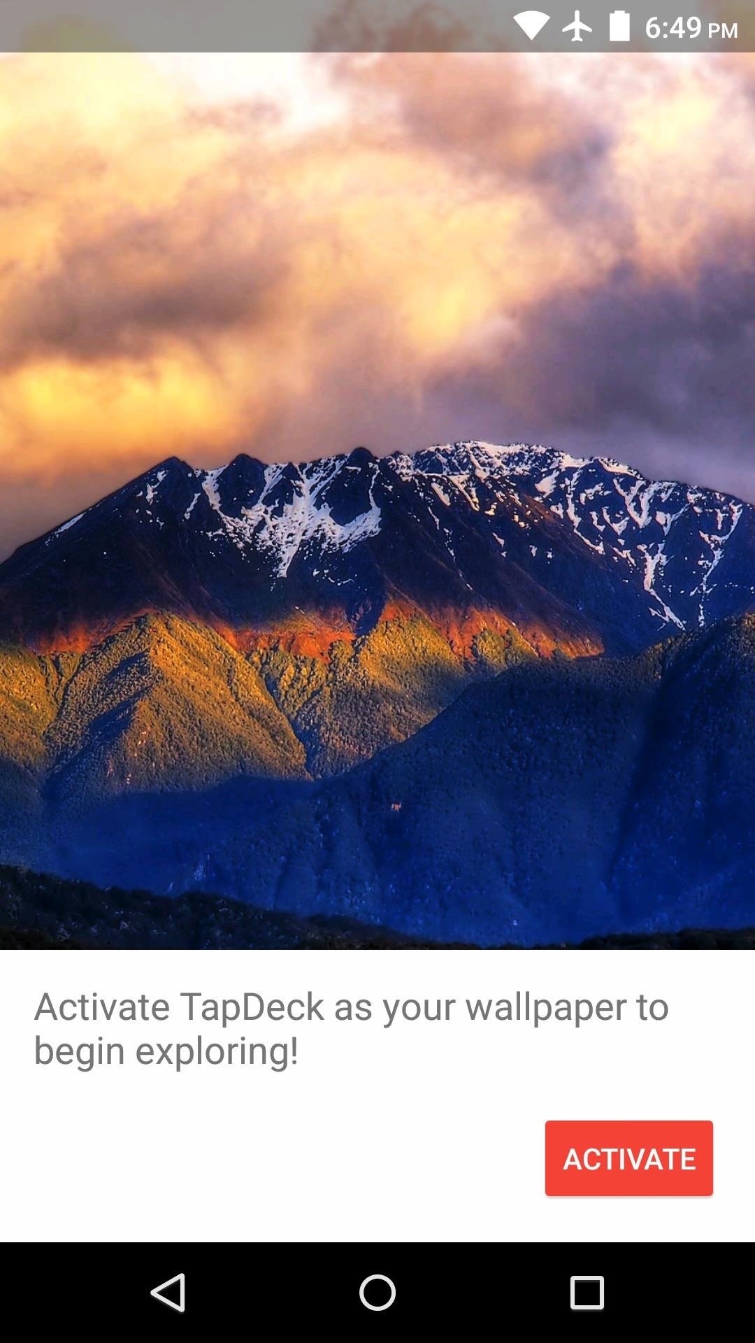 TapDeck Is a Beautiful Live Wallpaper That Adapts to Your Taste in Photography