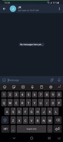 Telegram Has a Hidden Attach Button That Works After You've Started Typing