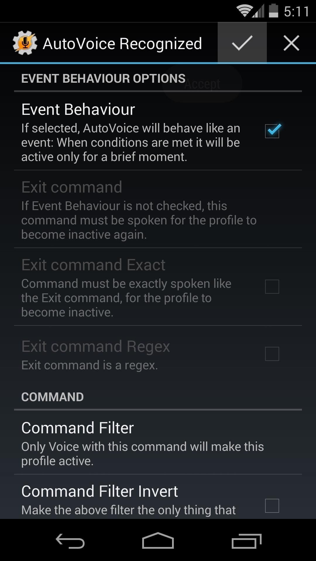 How to "Tell" Your Nexus 5 to Play Music, Toggle Settings, & Other Custom Voice Commands