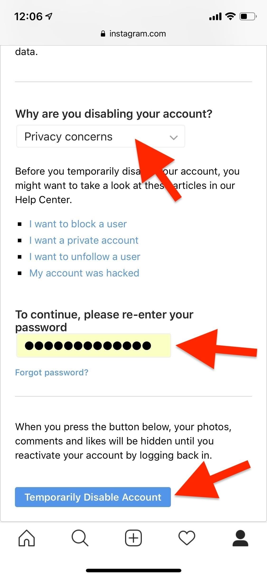 How to Temporarily Disable Your Instagram Account When You Need to Take an #InstaBreak