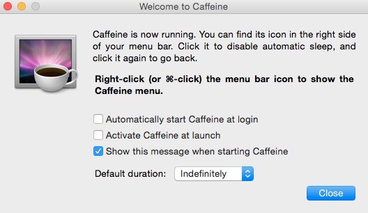 Temporarily Override Your Mac's Sleep & Screen Saver Settings from the Menu Bar