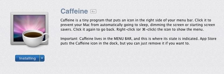 Temporarily Override Your Mac's Sleep & Screen Saver Settings from the Menu Bar