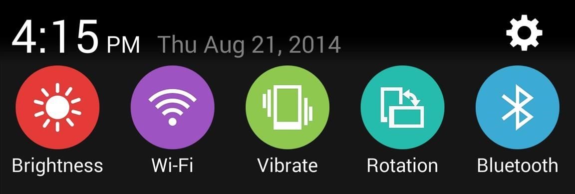 Theme the Quick Settings Icons on Your LG G3