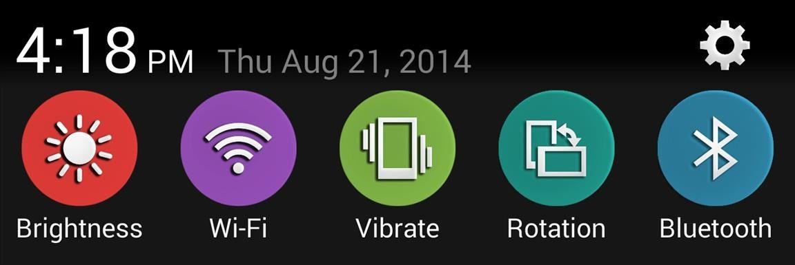 Theme the Quick Settings Icons on Your LG G3