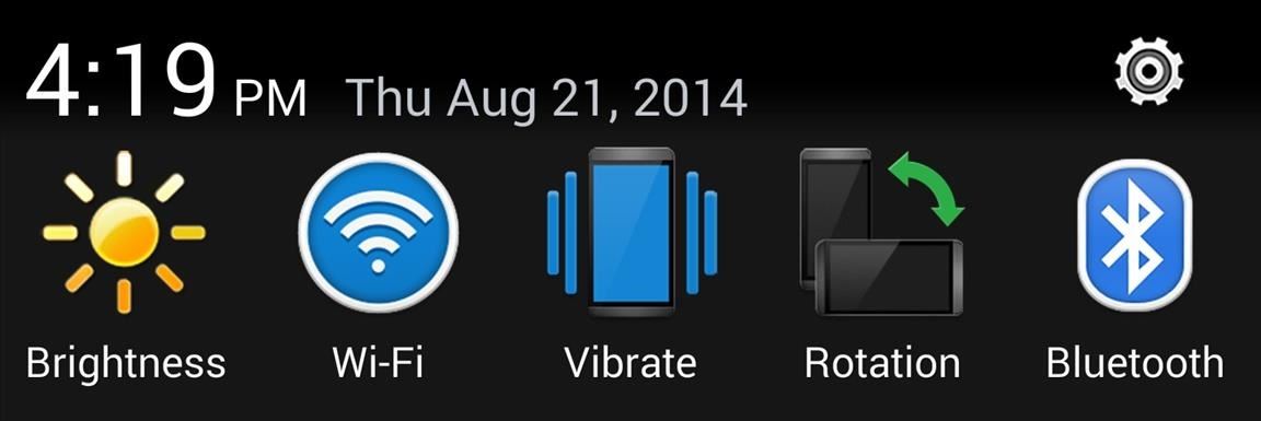 Theme the Quick Settings Icons on Your LG G3