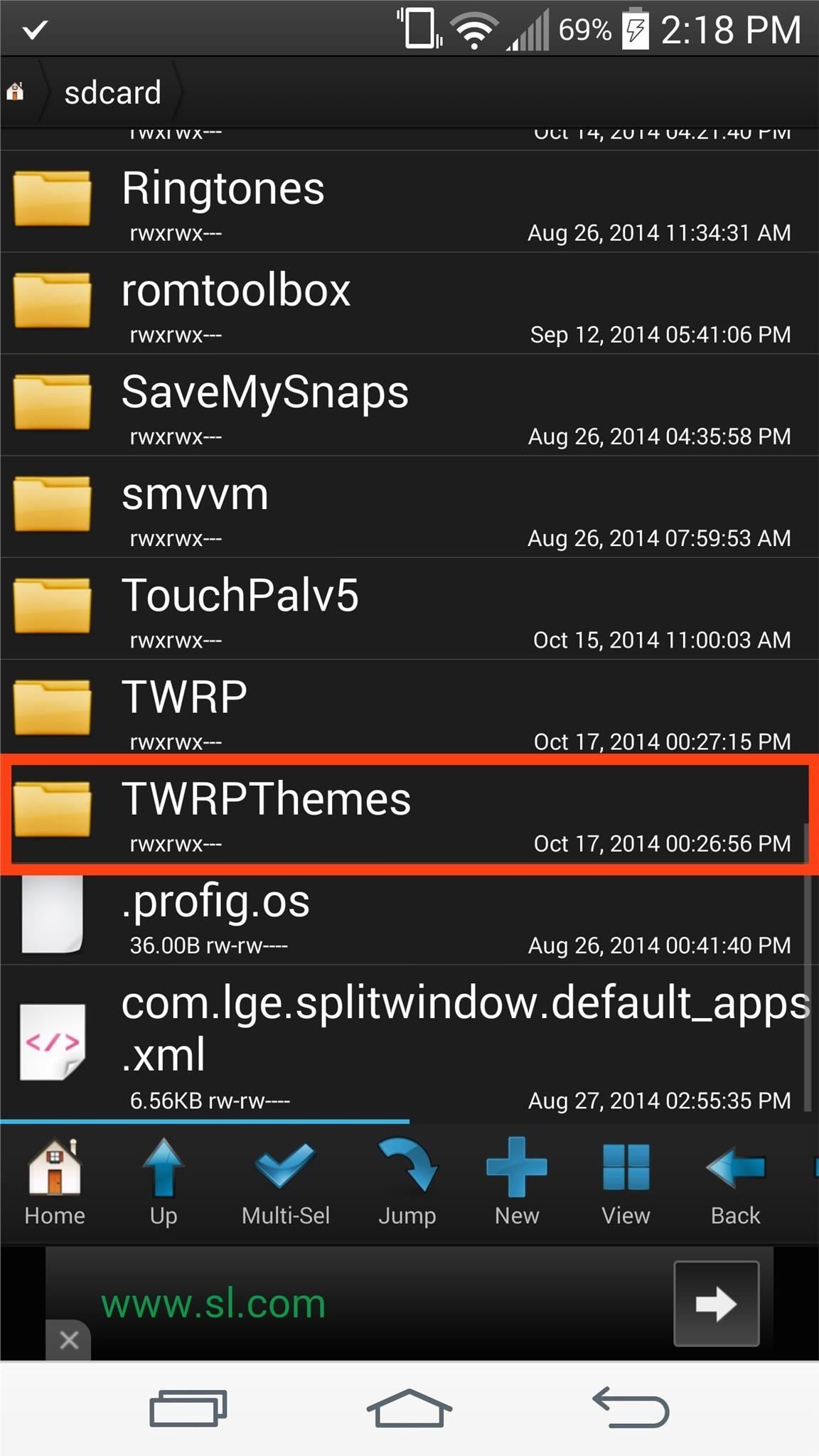 Theme TWRP on Your LG G3 for a More User-Friendly Recovery