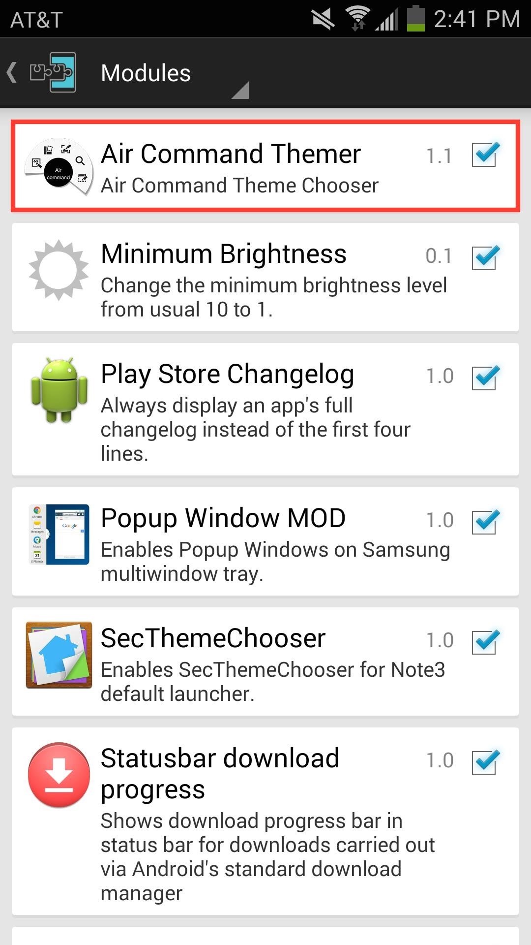 Theme Your Galaxy Note 3's Air Command Controller Window