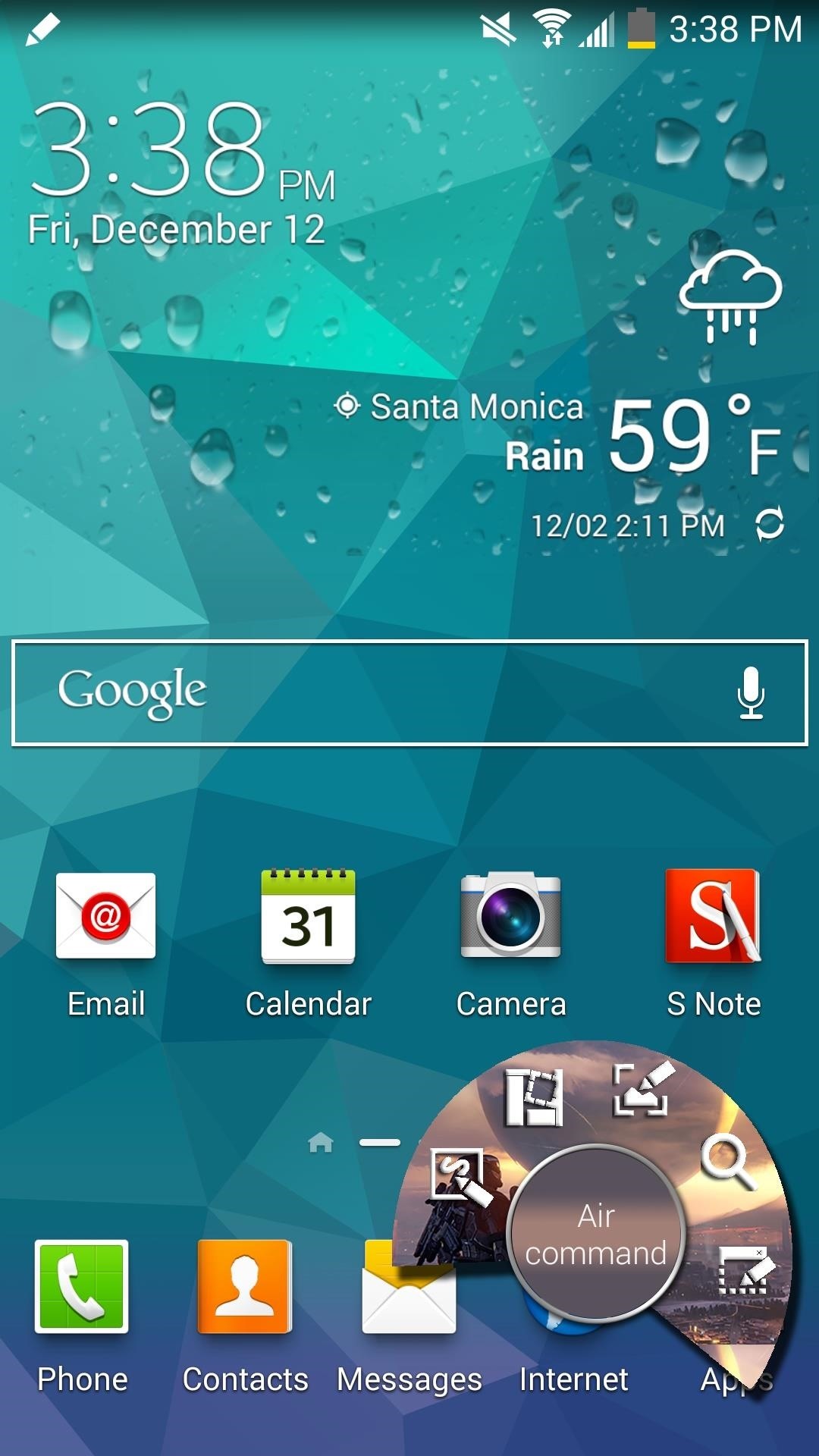 Theme Your Galaxy Note 3's Air Command Controller Window