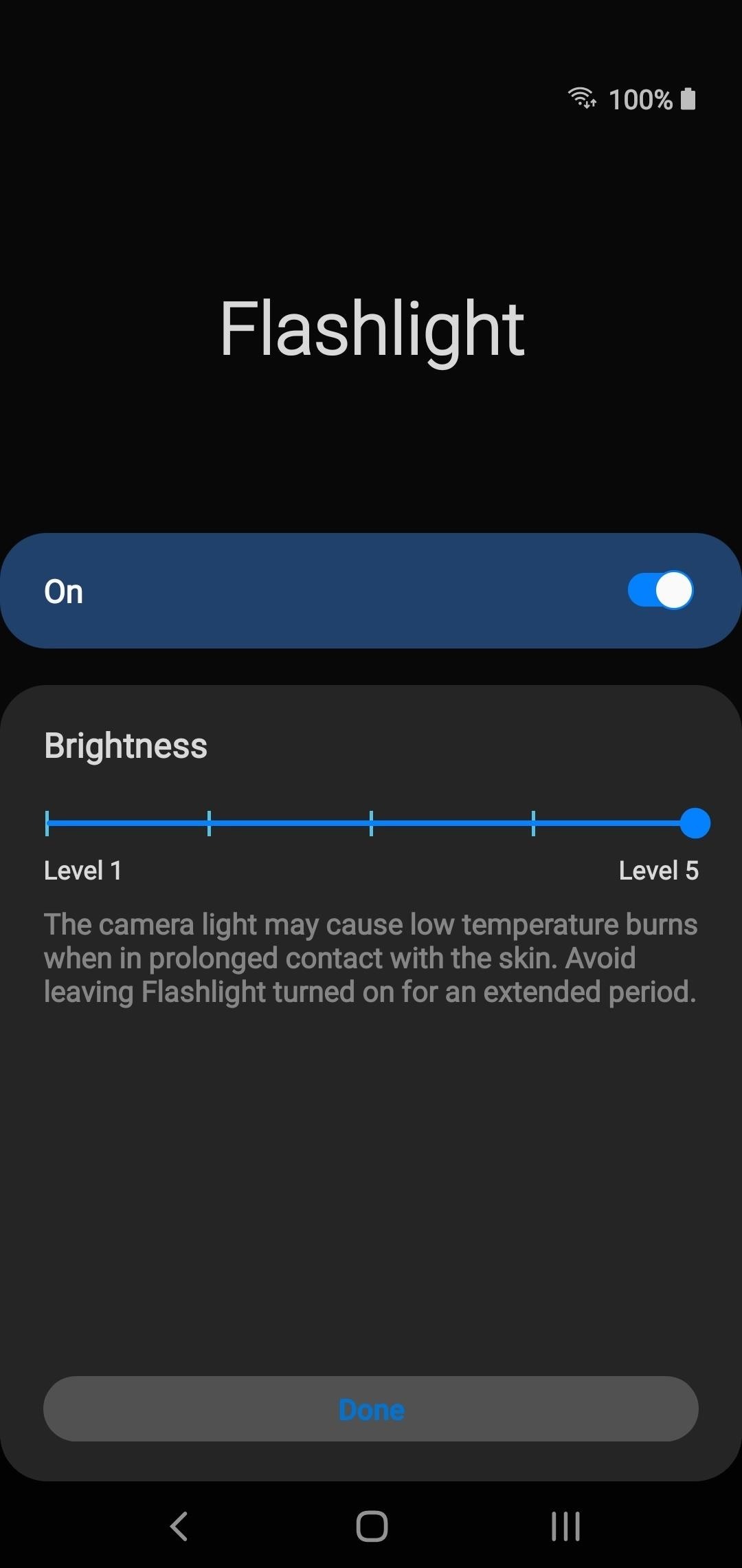 There's an Easy Way to Change Flashlight Brightness on Your Galaxy Phone